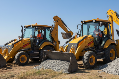 Alquiler de retroexcavadora profesional para obras y movimiento de suelos – Geoobras